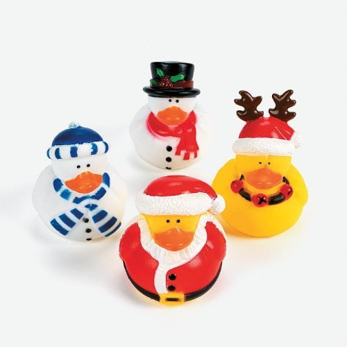 santa rubber duck