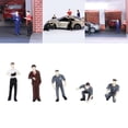 thumbnail image 4 of STARTIST 5Pcs Hand Painted 1:64 Repairman Figure Miniature Scenes S Scale Layout Dioramas Gray, 4 of 7
