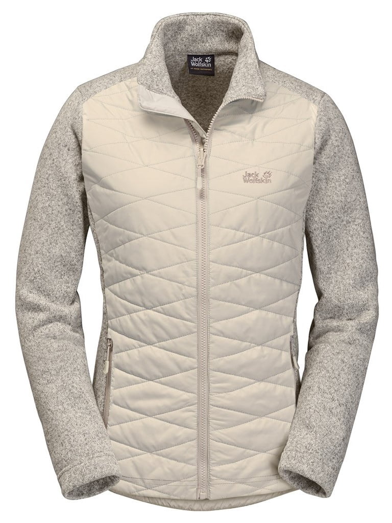 Jack Wolfskin NEW Gray Womens Size M Quilted Full Zip Space Dye Jacket - Walmart.com - Walmart.com