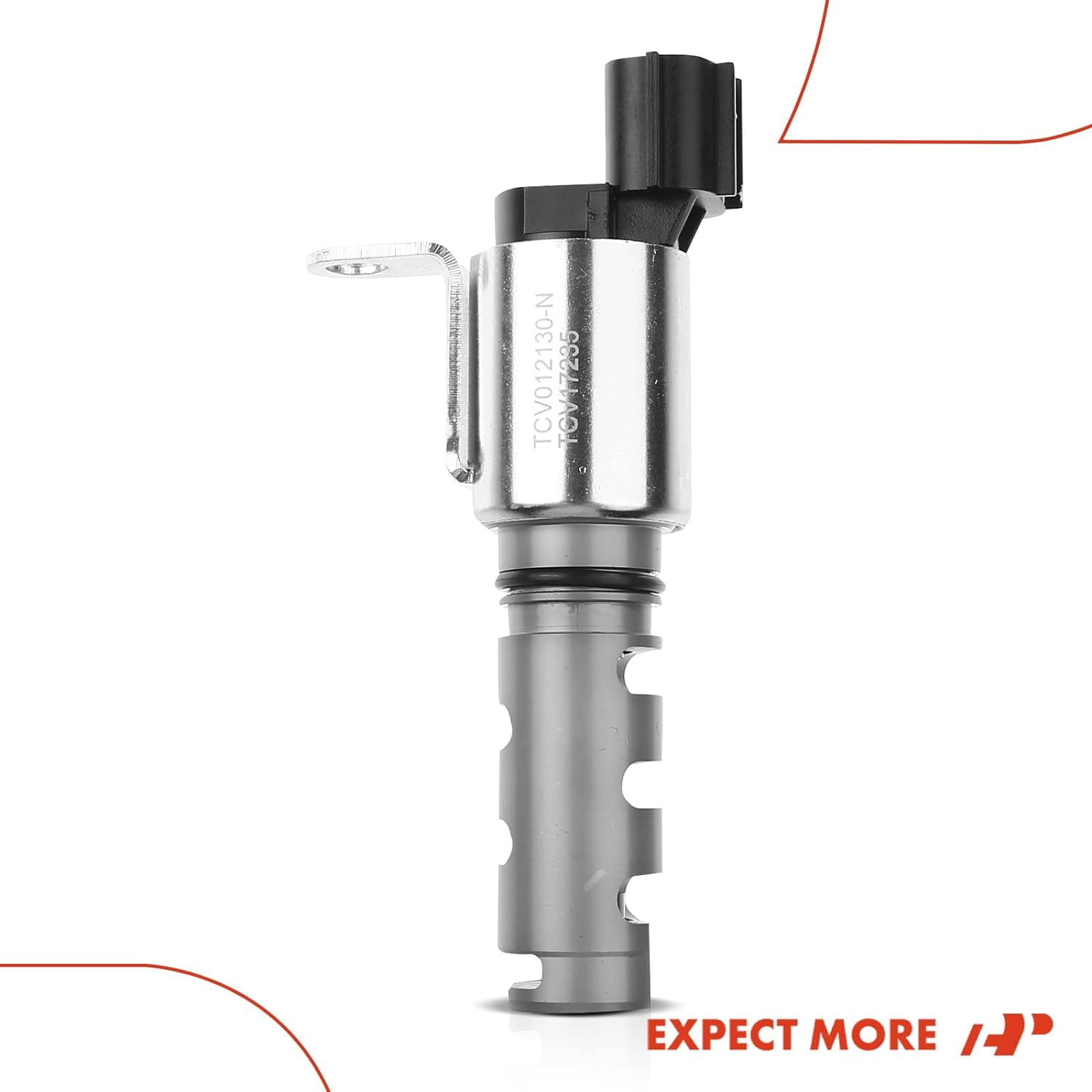 A-Premium Engine Variable Valve Timing (VVT) Solenoid Compatible with Toyota Camry Corolla Highlander Matrix RAV4 & Lexus CT200h & Scion, Replace# 153300T010
