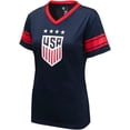 thumbnail image 2 of Icon Sports Official Licensed U.S. Soccer 4 Star USWNT Players Women's Game Day Shirts Football Medium, 2 of 3