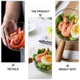 thumbnail image 3 of SHISUYAN Transparent Saucepan Cookware Made of Synthetic Material for Kitchen Assorted Color 1 to 2 People, 3 of 9