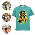 thumbnail image 5 of Cobra Kai T-Shirt for Boys Girls, Kids Novelty Crew Neck Tops, Lightweight Short Sleeve Tee, XS-XL, 5 of 9