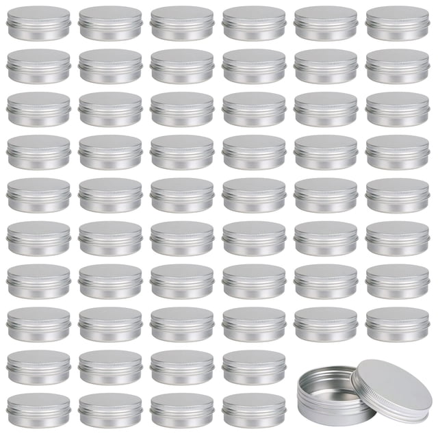 Latas de aluminio Moretoes de 60 ml para barras de loción, bálsamos y pomadas