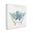 thumbnail image 3 of Chic Bathtub Hydrangea Blossoms Botanical & Floral Graphic Art Gallery Wrapped Canvas Print Wall Art, 3 of 7
