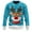 Blue, variant on Mens Sweaters Christmas Funny Reindeer Print Long Sleeve Crewneck Pullover Sweaters Holiday Winter Warm Cozy Xmas Gifts Christmas Sweaters