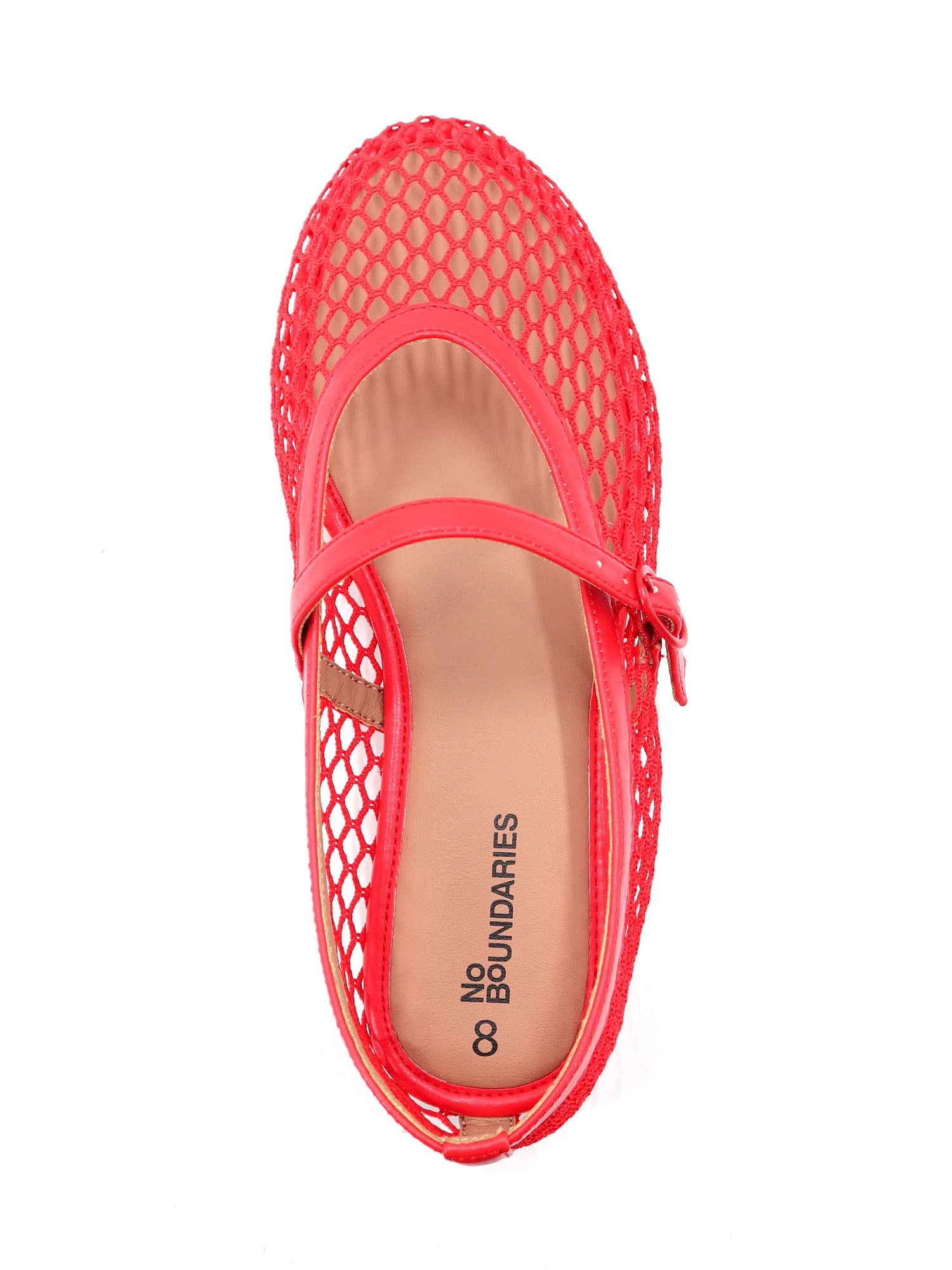 No Boundaries Women’s Mesh Mary Jane Flats