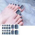thumbnail image 2 of Pegatina Para Uñas De Punta Completa, Envolturas De Esmalte De Uñas Impermeables, Autoadhesivas Coloridas, Calcomanías De Envoltura Completa, Pedicura, Uñas De Los Pies Diy Para Mujeres Y Niñas Eigraketly CE008075-04, 2 of 6