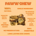thumbnail image 6 of Paww Chew 100% Natural Dog Bones, Single Ingredient (6 Pack) Marrow Filled Bones for Dogs, Made in the USA, Beef Bone Marrow for Aggressive Chewers, Real Meaty Dog Bones for Large, Medium, Small Dogs, 6 of 6