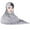 Grey, variant on Hijab Scarf for Women 2025 Trendy Women Glitter Sequin Hijab Muslim Head Wrap Scarf Long Turban Headband Hair Cap Shawl Grey One Size