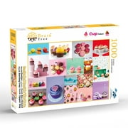 Brain Tree - Cupcakes 1000 Piece Puzzle for Adults: With Droplet Technology for Anti Glare & Soft Touch (Other)