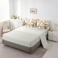 thumbnail image 5 of Manfei Wild Owl 7-Piece Bedding Comforter Set,Autumn Maples King Bedding Sets,Hello Fall Bed Sheets For Boys,Microfiber Bedroom Decor Reversible, 5 of 8
