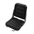thumbnail image 4 of DENEST Universal Lawn Mower Tractor Forklift Seat w/Backrest Slidable Waterproof Black, 4 of 12