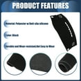 thumbnail image 4 of Alfombrilla de tablero antideslizante para interior Unique Bargains para Buick Verano 2017-2021, de poliéster negro, 4 of 7