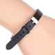 thumbnail image 2 of Pulsera vintage de cuero de vaca, brazalete punk, pulsera envolvente, hebilla, joyería Negro, 2 of 9