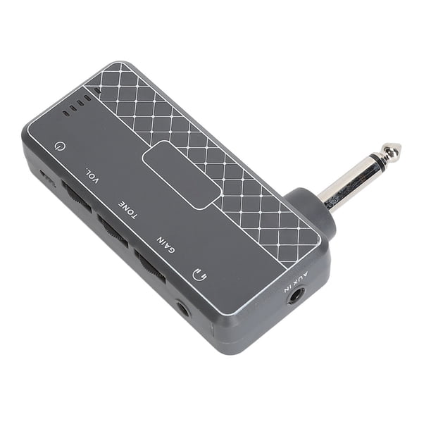 Amplificador De Auriculares Para Guitarra Electrónica Control De Volumen Con Efecto De Distorsión Clásica Amplificador De Amplificador De Auriculares Para Guitarra Con Cable De Carga USB Para Guitarra