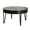 Black, variant on Creative Co-Op Round Wood Side Coffee Table with Metal Hairpin Legs, Black and Natural