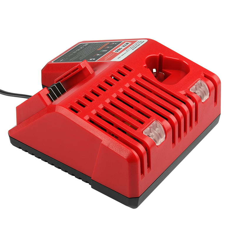 Milwaukee M12 and M18 12-Volt/18-Volt Lithium-Ion Multi-Voltage Rapid Battery  Charger 48-59-1808 - The Home Depot