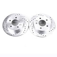 thumbnail image 2 of Power Stop Rear Pair of Drilled and Slotted Brake Rotors AR8142XPR, 2 of 3