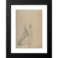 thumbnail image 2 of Edgar Degas 18x24 Black Modern Framed Museum Art Print Titled - Study of a Girl's Legs for the Painting ‘Young Spartans’ (ca. 1860-62), 2 of 5