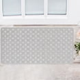 thumbnail image 4 of Phenofice Bath Tub Mat Grey Circular Dots Pattern 1Pcs 28.3x14.2x0.4In, 4 of 8