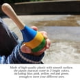 thumbnail image 3 of BQLZR 13x3.9cm Plastic Maracas Rattle Shakers Musical Instrument Pack of 24, 3 of 8
