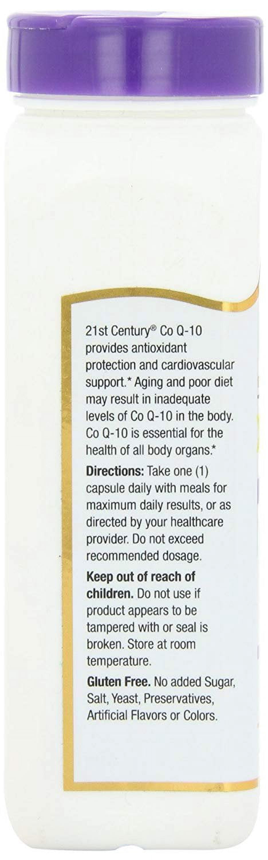 21st Century CoQ10 200 mg Capsules 120 Each