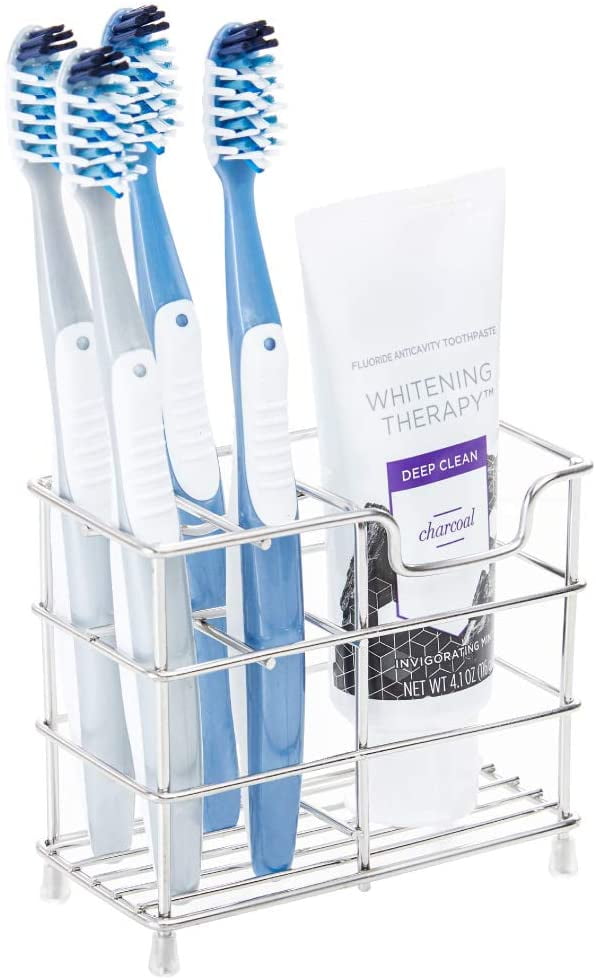Multi-purpose Perforated Plastic Toothbrush Holder Toothpaste Pen Storage Barr Q 