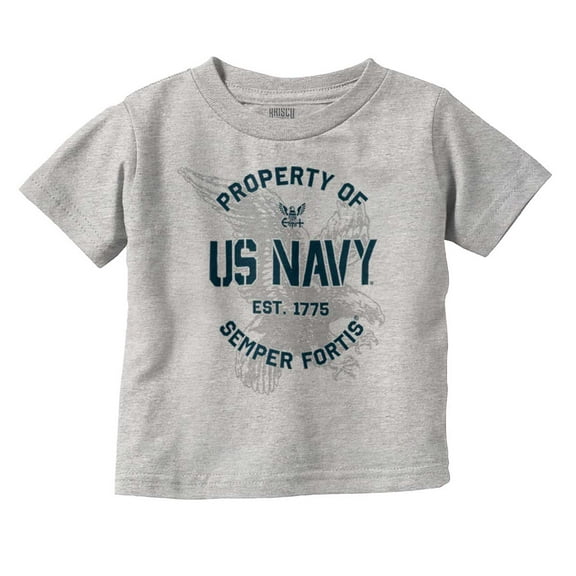 Property US Navy 1775 Semper Fortis Zip Up Hoodie Men's Women's Brisco Brands X