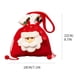 thumbnail image 2 of XWSHYW Decoraciones Navideñas Bolsa de Navidad Bolsa de Regalo Bolsa de Regalo de Navidad Dulces Suministros Decorativos Muñeco de Nieve Anciano Ciervo Paquete Boca, 2 of 3
