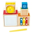 thumbnail image 1 of Hape Boîte à Musique Empilable en Bois Colorée pour Enfants, Ensemble de Jouets Musicaux 6 Pcs, 1 of 7