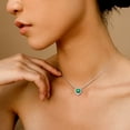 thumbnail image 3 of Bestyle Birthstone Necklace for Mom Wife Daughter, May Crystal Pendant Necklace Jewelry Gifts for Birthday Christmas, 3 of 8