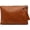 Brown, variant on Womens  Clutch Bag Large PU Leather Pouch Evening Handbags Envelope Purse with Wristlet  Lady