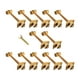 thumbnail image 4 of Conectores de fijación para muebles, accesorios con llave, fijaciones de acero para tableros de mesa 12 piezas, 4 of 9