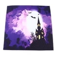thumbnail image 2 of Decoraciones de Halloween, tapiz con patrón de castillo de Halloween, tapiz de Halloween, tapiz confiable y duradero Jadeshay A, 2 of 8