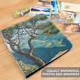 thumbnail image 4 of FORMRS 3 Ring Photo Album 4"x6" Self Adhesive Large Capacity PU Leather Cover, Yellow Tree, 4 of 8