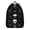 Cat and Skull, variant on Sun and Moon Gothic Pattern Backpack for School, Cute School Bag with Adjustable Shoulder Straps and Padded Back, 15.7"x11.8"x5.5"