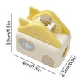 thumbnail image 3 of Toothbrush Head Cover Plastic House-Shaped with Secure Clip for Travel, Camping and Daily Use, 3 of 6
