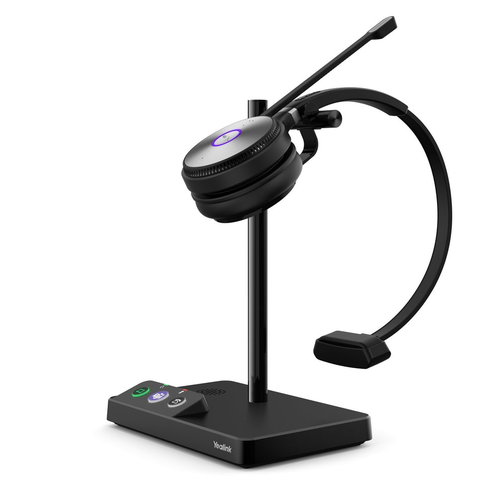 Yealink WH62Mono DECT Wireless Mono Headset Microsoft Teams Version