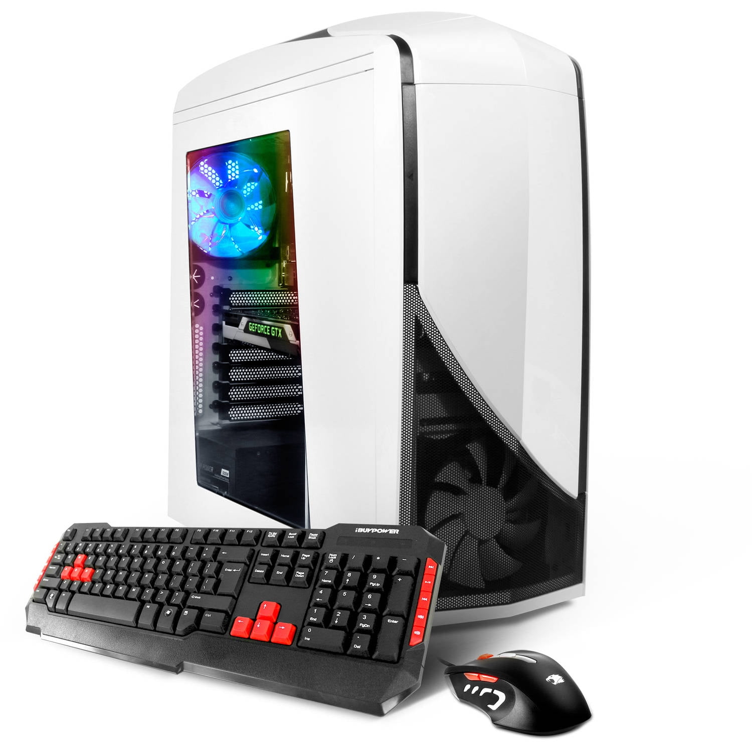 iBUYPOWER Phantom Gamer WA501i Desktop PC with Intel Kaby Lake Core i5-7400 Quad-Core Processor, 8GB Memory, 1TB Hard Drive, GTX1050 2GB, and Windows 10 ...