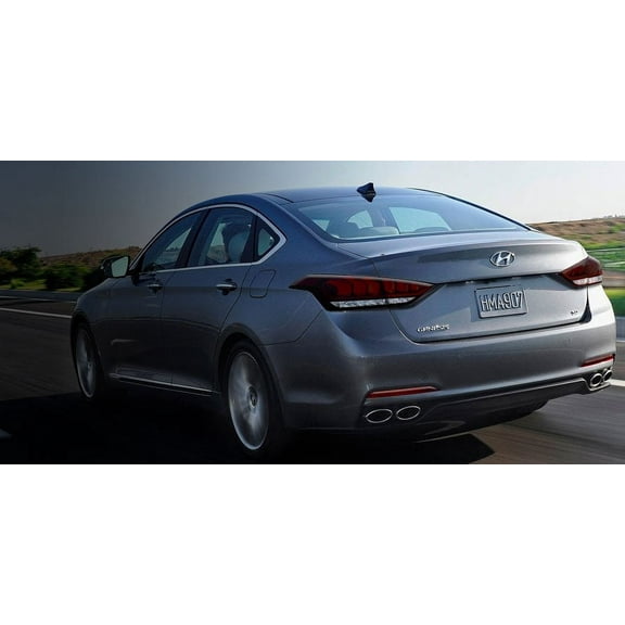 Hyundai Genesis Murdered Out Taillight Covers Taillamp Tint Overlays