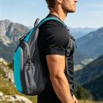 thumbnail image 4 of VeFlora Men's Waterproof Sling Crossbody Bag, Lightweight Chest Shoulder Backpack, Portable Outdoor Sports Bag for Hiking Travel Commuting Daily Use(Mint Green/One Size), 4 of 5