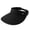 Black, variant on Sun Visor Hats for Women Wide Brim UV Protection Adjustable Large Golf Beach Cap Packable Travel Sport Visor