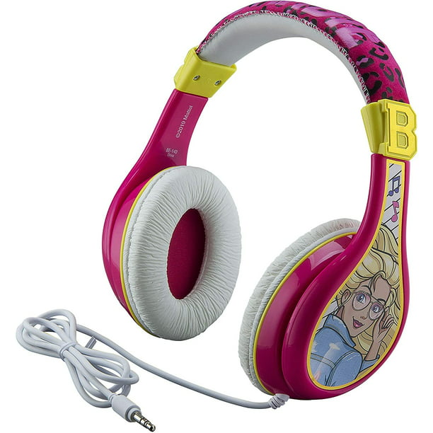 Barbie Kids Headphones, Volume Limiting - Walmart.com