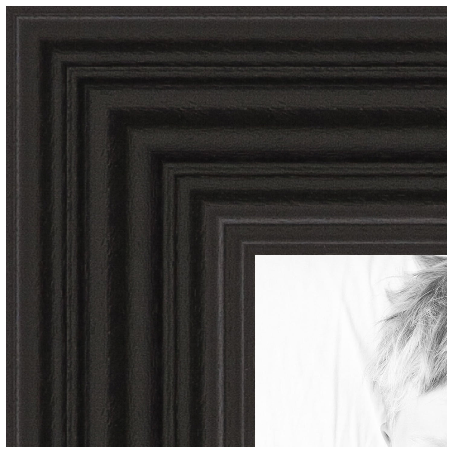 ArtToFrames 16x24 Inch Black Picture Frame, This Black Wood Poster
