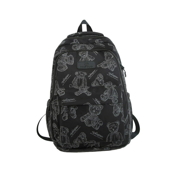 Mochila de Viaje Yuyangstore para Hombre y Mujer Negro