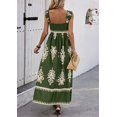 thumbnail image 2 of Vestido PRETTYGARDEN 2025 sin mangas con escote cuadrado verde XXL, 2 of 6