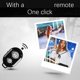 thumbnail image 4 of 10 Uds. Control Remoto Inalámbrico Compatible Con Dientes Selfie Disparador () Azul, 4 of 7