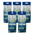 thumbnail image 1 of 5 Hooks Sabiki Rigs Saltwater Fishing Lures Bait Rigs Real Fish Skin String Hook Mackerel Glow in The Dark Flash Sabiki Rigs 5 bags SIZE 3, 1 of 6