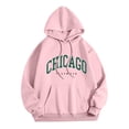 thumbnail image 4 of WEAIXIMIUNG Chandails en Molleton pour Femmes Tendance Zip 2024 Nouveau Pull à Col Rond Imprimé Lettres pour Femmes Pull à Manches Longues de Rue Chandail à Capuchon, 4 of 4